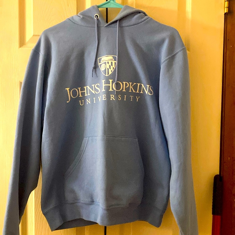 John’s Hopkins University sweatshirt